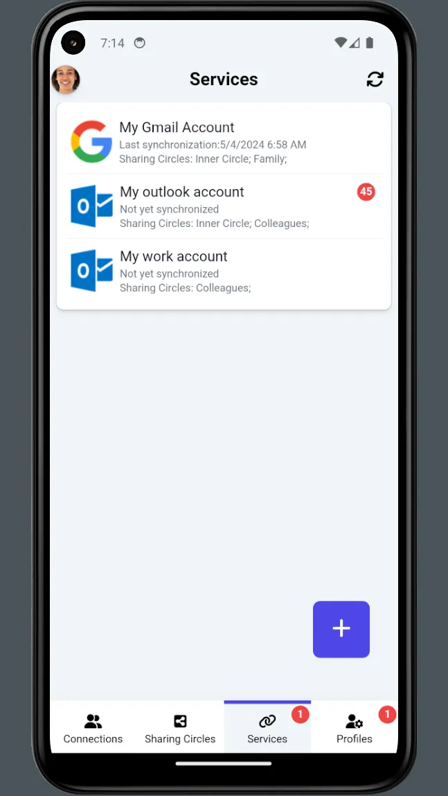 v1 connected services